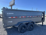 14' Stryker SDT Gooseneck Dump Trailer 48" Side Walls - (2) 7k Axles 3930