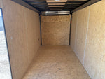 7 x 16 Journey SE Flat Top Sloped V Nose (2) 3500 lbs Axles 146229
