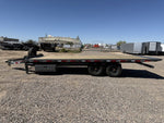 22' Horizon FFT Bumper Pull Full Deckover TIlt Trailer - (2) 8K Axles 15225