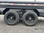 14' Stryker EDT Bumper Pull Dump Trailer 20" Side Walls - (2) 7k Axles 4055