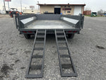 14' Stryker EDT Bumper Pull Dump Trailer 20" Side Walls - (2) 7k Axles 4055