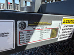 14' Utility Trailer (1) 3.5K Axle, 77" Wide 4' Gate 4159