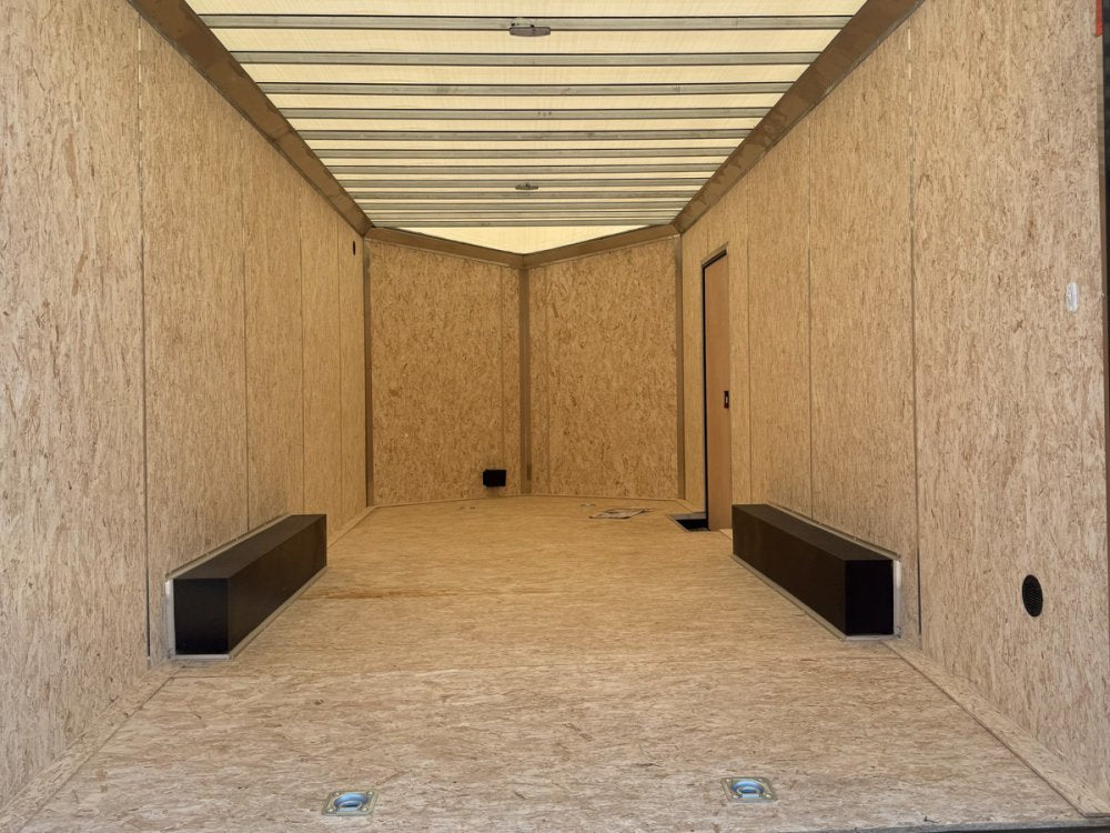 8.5 x 20 Look Trailers Element SE Flat Top V Nose Enclosed Trailer - (2) 5.2k lb Axles 140440