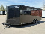 8.5 x 24 Look Trailers Element SE Flat Top V Nose Enclosed Trailer - (2) 5.2k lb Axles 140442
