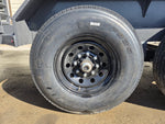 20' Stryker SET Bumper Pull Equipment Trailer Stand Up Ramps - (2) 7K Axles 3549