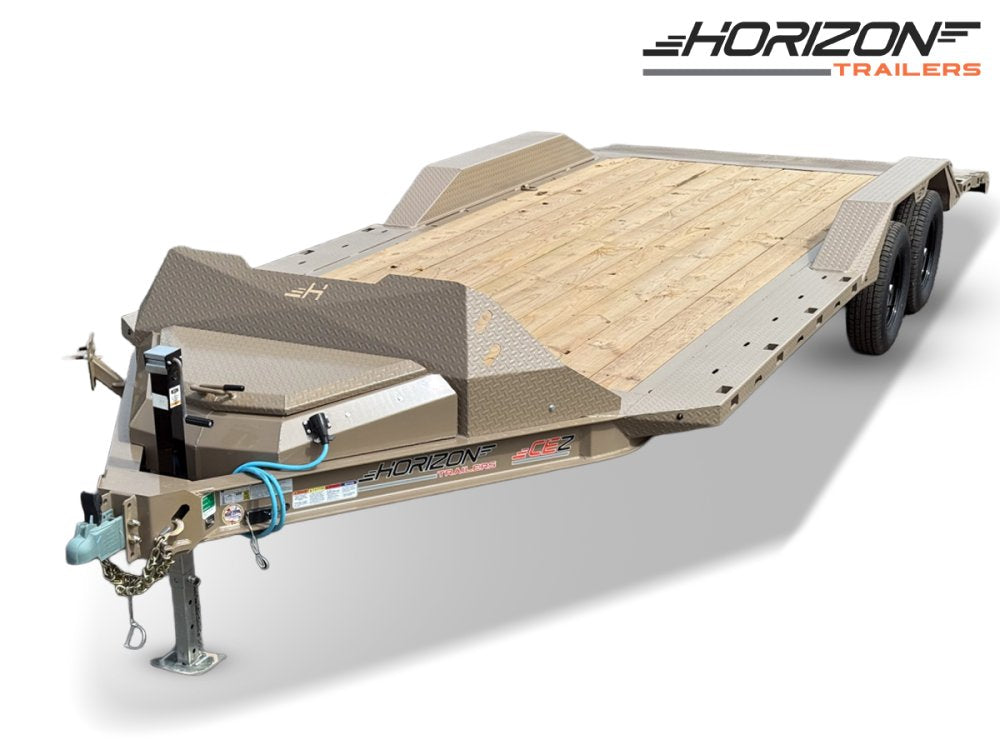 20' Horizon CEZ Bumper Pull Single Car Trailer - (2) 3.5k Axles 16088