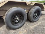20' Horizon CEZ Bumper Pull Single Car Trailer - (2) 3.5k Axles 16088
