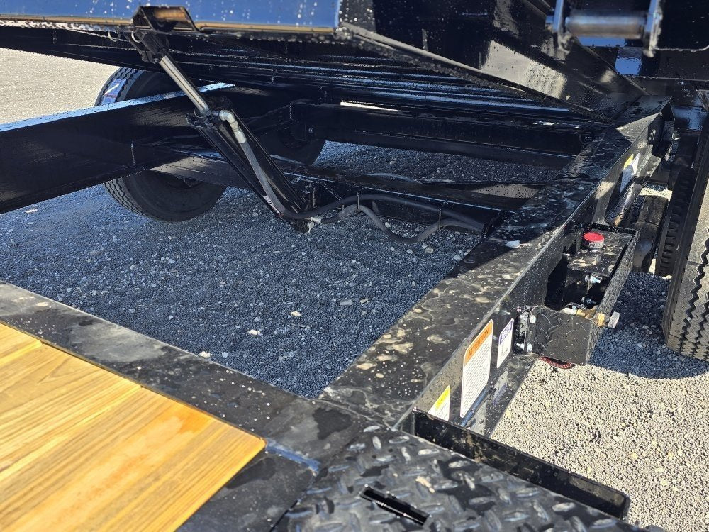 24' Horizon HET Bumper Pull Equipment Tilt Trailer Drive Over Fenders - (2) 10K Axles 15463