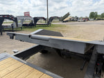 22' Horizon HET Bumper Pull Equipment Tilt Trailer Drive Over Fenders - (2) 10K Axles 15468