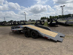 22' Horizon HET Bumper Pull Equipment Tilt Trailer Drive Over Fenders - (2) 10K Axles 15468