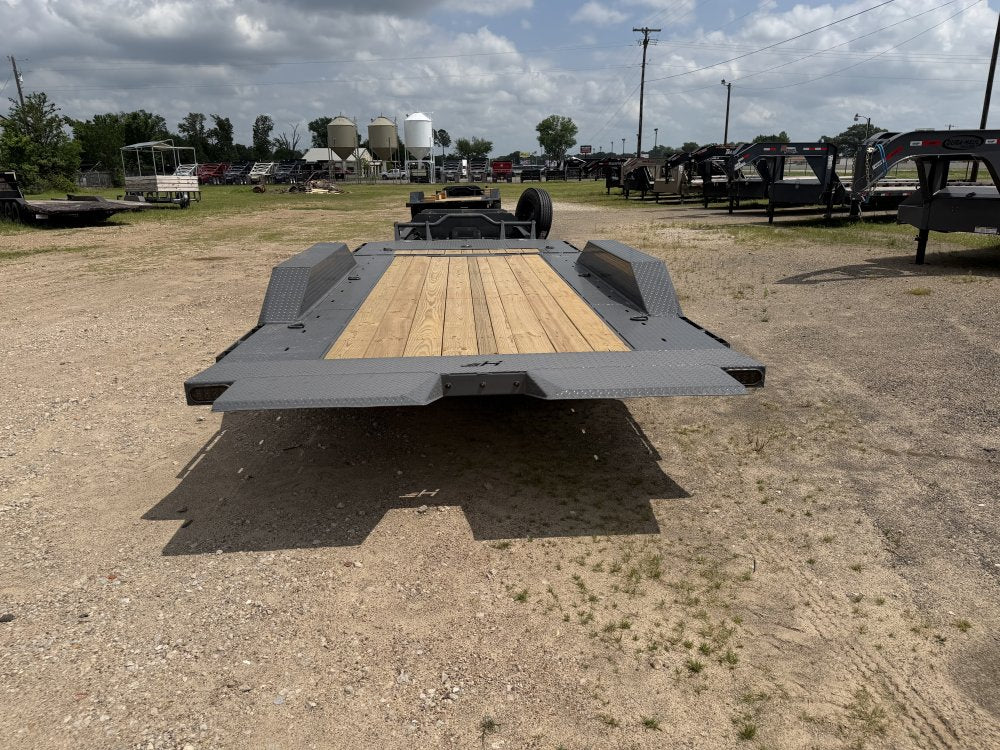 22' Horizon HET Bumper Pull Equipment Tilt Trailer Drive Over Fenders - (2) 10K Axles 15468