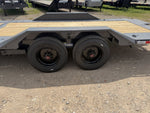 22' Horizon HET Bumper Pull Equipment Tilt Trailer Drive Over Fenders - (2) 10K Axles 15468