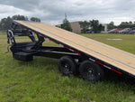 24' Horizon FFT Gooseneck Full Deckover TIlt Trailer - (2) 7K Axles 16920