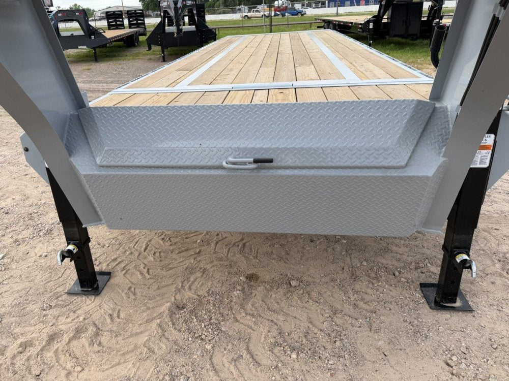 28' Horizon FTS Gooseneck Hydraulic Deckover Tilt Trailer - 10K Axles 15109