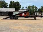 28' Horizon FTS Bumper Pull Hydraulic Deckover Tilt Trailer - 10K Axles 15102