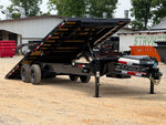 28' Horizon FTS Bumper Pull Hydraulic Deckover Tilt Trailer - 10K Axles 15102