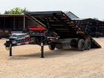 28' Horizon FTS Bumper Pull Hydraulic Deckover Tilt Trailer - 10K Axles 15102