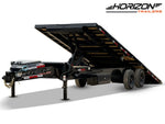 28' Horizon FTS Bumper Pull Hydraulic Deckover Tilt Trailer - 10K Axles 15102