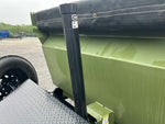 14' Horizon LZ7 Bumper Pull Dump Trailer 42" Side Walls Telescopic Lift Hydraulic Jacks - (2) 7k Axl 14681