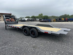 26' Horizon HET Gooseneck Equipment Tilt Trailer Drive Over Fenders - (2) 10K Axles 15457