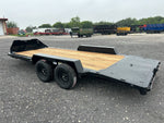 18' Horizon CEZ Bumper Pull Single Car Trailer - (2) 3.5k Axles 16085
