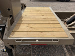 28' Horizon FTS Gooseneck Hydraulic Deckover Tilt Trailer - 10K Axles 016527
