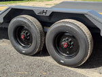 24' Horizon HET Bumper Pull Equipment Tilt Trailer Drive Over Fenders - (2) 10K Axles 015466