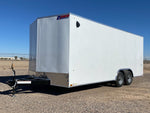 8.5 x 20 DX 10K Flat Top Sloped V Nose Car Hauler (2) - 5200 lb Axles 146217