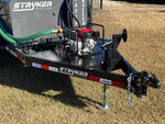 1000 Gallon Water Tank Trailer with Pump and Hose 004417