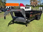 20' Horizon HZX Gooseneck Dump Trailer 36" Side Walls - (2) 10K Axles 016893