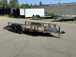 14' Horizon UTZ Bumper Pull Utility Trailer - (2) 3.5K Axles 017724