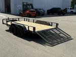 14' Horizon UTZ Bumper Pull Utility Trailer - (2) 3.5K Axles 017724