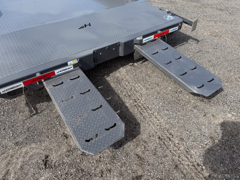 20' Horizon CHZ Equipment Trailer Drive Over Fenders - (2) 5.2K Axles 16047