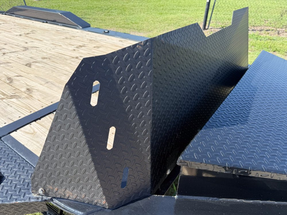 20' Horizon EHZ Bumper Pull Equipment Trailer Mega Ramps - (2) 7K Axles 003808