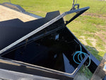 20' Horizon EHZ Bumper Pull Equipment Trailer Mega Ramps - (2) 7K Axles 003808