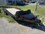 20' Horizon EHZ Bumper Pull Equipment Trailer Mega Ramps - (2) 7K Axles 003808