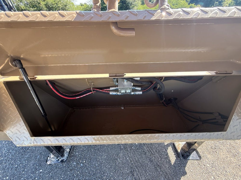 34' Horizon FYZ Gooseneck Hydraulic Dovetail Deckover Trailer - (2) 12K Axles 015564