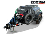 500 Gallon Water Tank Trailer with Pump and Hose 004473