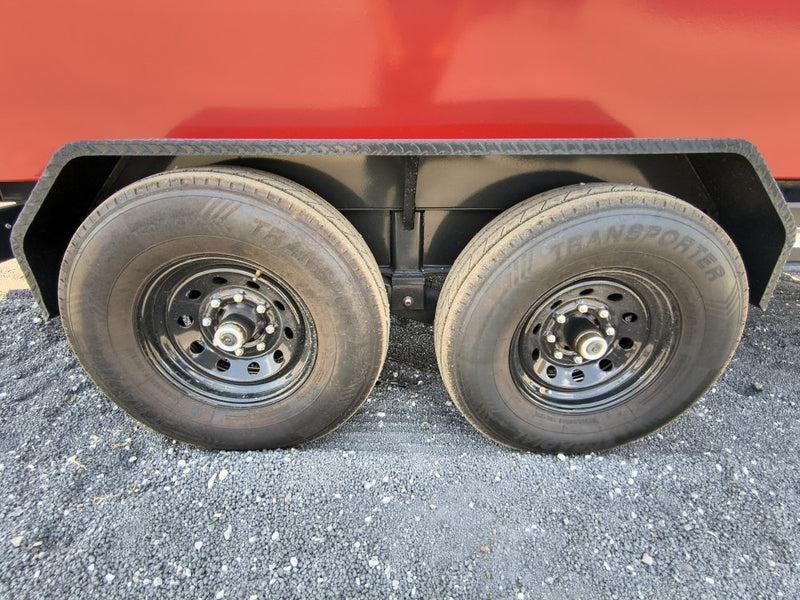 Dura Haul 14' BP Roll Off Bundle (2) 7k Axles + 3 Bin 4' Walls 01092B