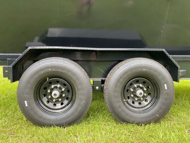 Stryker 14' BP Roll off Bundle (2) 7k Axles + 3 Bins w/ 4' Walls 00234A