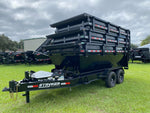 Stryker 14' BP Roll off Bundle (2) 7k Axles + 3 Bins w/ 4' Walls 00234A