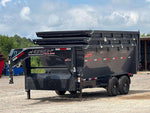 Horizon 16' RDZ GN Roll off Bundle (2) 8k Axles + 3 Bins w/ 4' Walls 011786