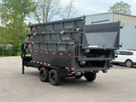 Horizon 16' HRD GN Roll off Bundle (2) 10k Axles + 3 Bins w/ 4' Walls 014954