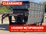 Horizon 16' HRD GN Roll off Bundle (2) 10k Axles + 2 Bins w/ 6' Walls 016076