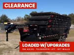 Horizon 20' HRD GN Roll off Bundle (2) 10k Axles + 3 Bins w/ 4' Walls 015403