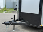 7 x 16 DX 7K Flat Top V Nose Enclosed - (2) 3500 lb Axles 140456