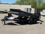 14' Horizon HZ7 Bumper Pull Dump Trailer 24" Side Walls - (2) 7K Axles 18002