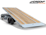 28' Horizon FTS Bumper Pull Hydraulic Deckover Tilt Trailer - (2) 10K Axles 014216