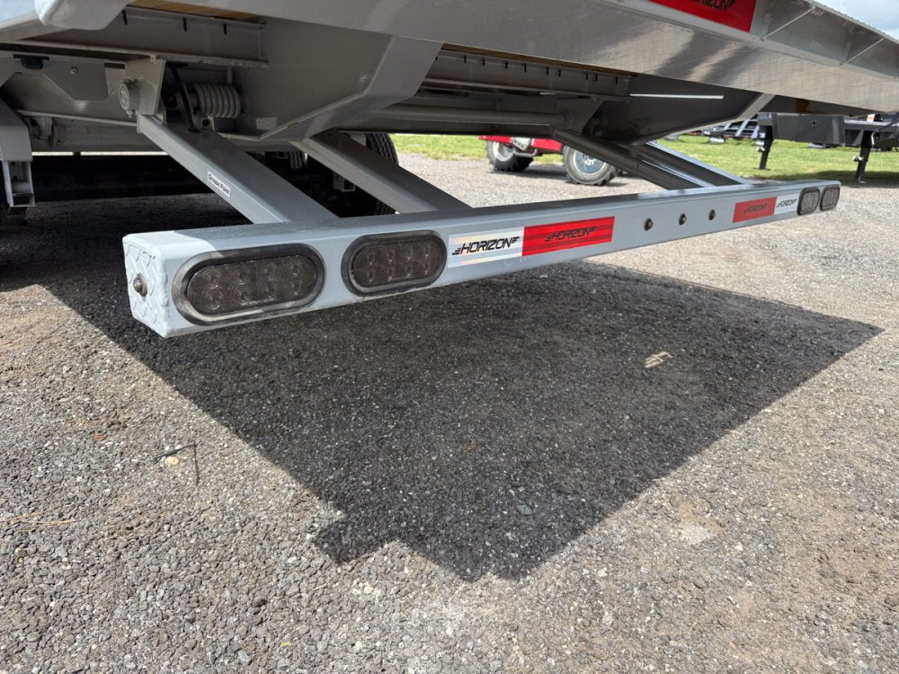 28' Horizon FTS Bumper Pull Hydraulic Deckover Tilt Trailer - (2) 10K Axles 014216