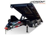 24' Horizon FFT Bumper Pull Full Deckover TIlt Trailer - (2) 10K Axles 018031